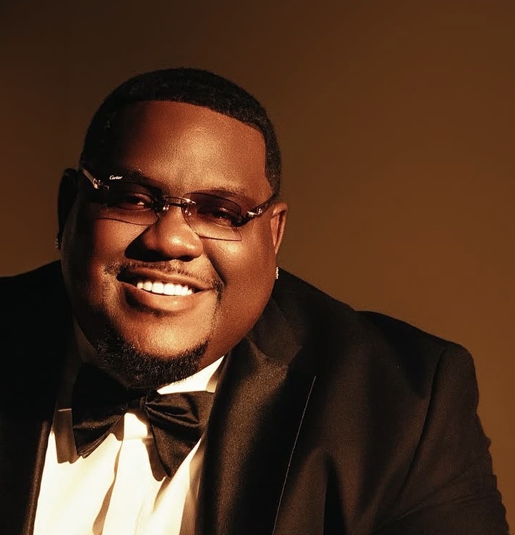 Trail in a black tuxedo portrait